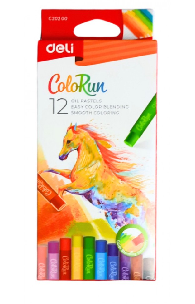 Deli Oil Pastel 12s C20200